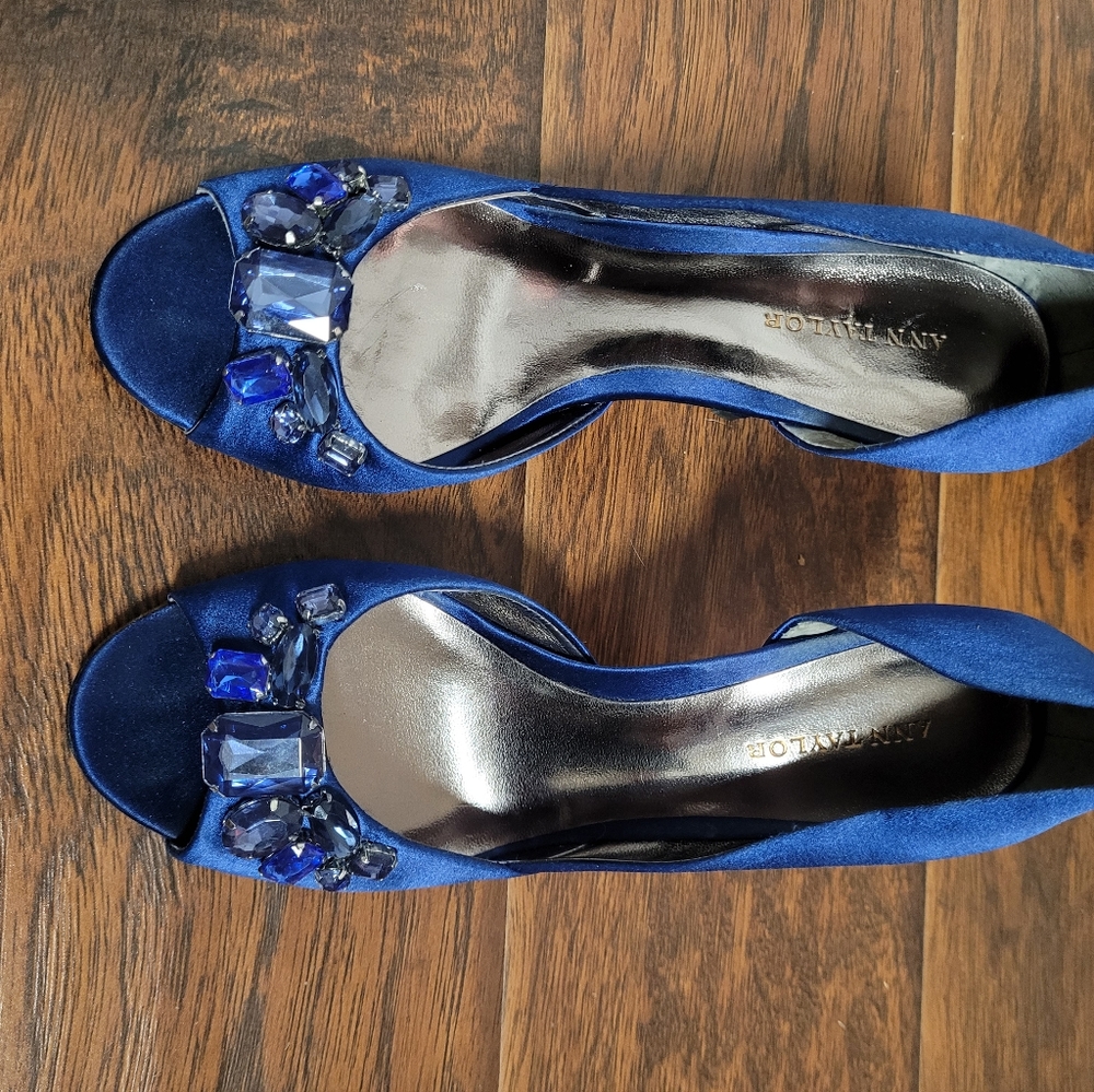 Blue heels